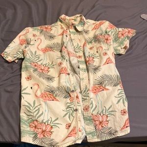 It is vstr idk what it is but it’s a cool button down and a convo starter